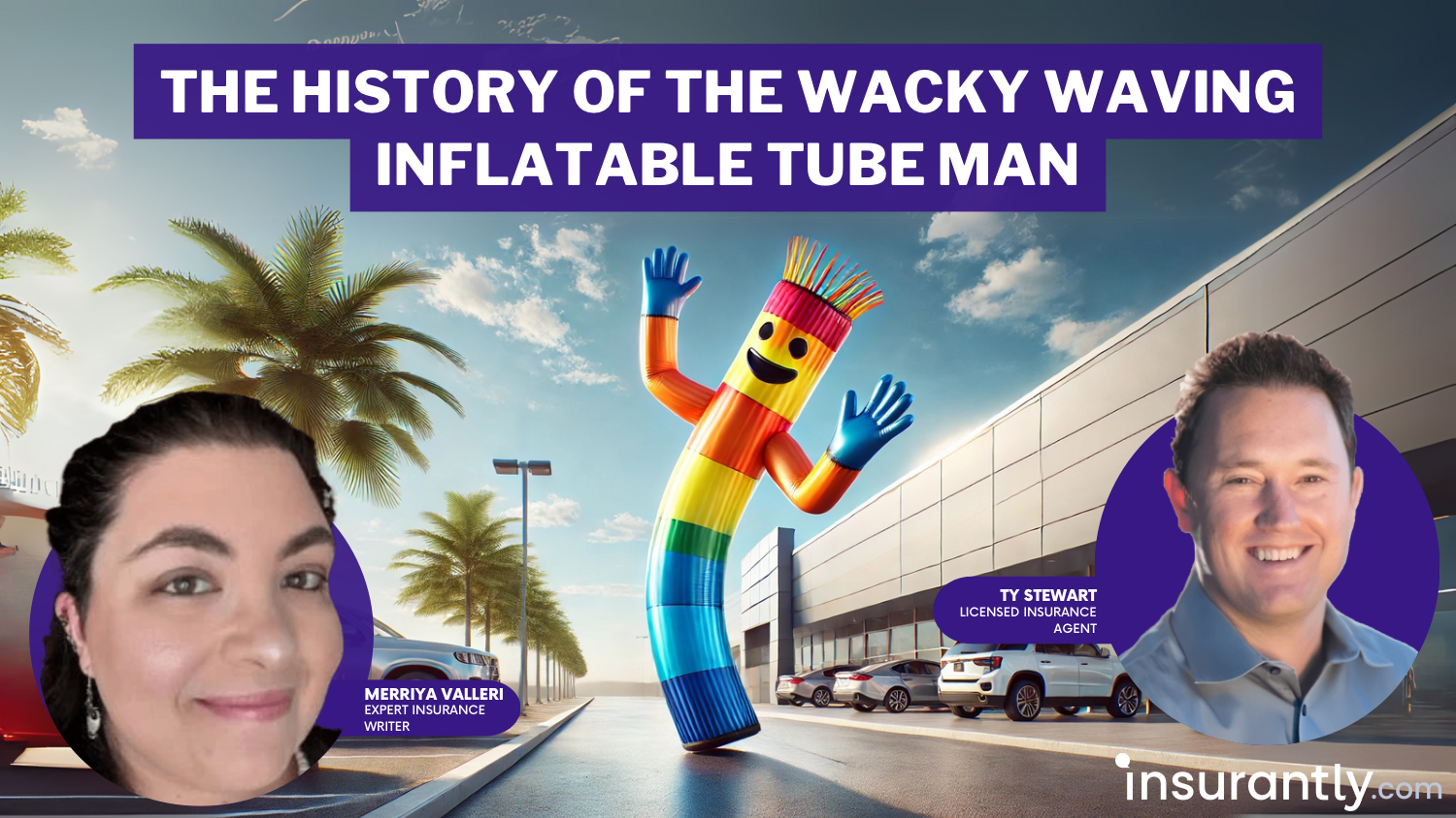 The History Behind the Wacky Waving Inflatable Tube Man